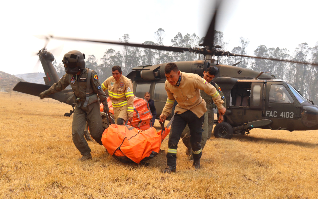 MISIONES DE EXTINCIÓN DE INCENDIOS FORESTALES