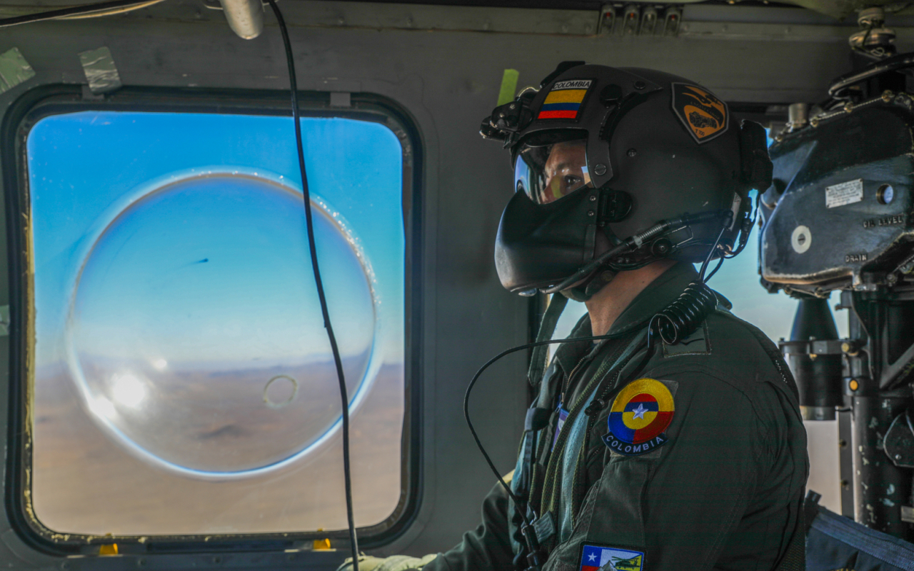¡Colombia hizo historia en los cielos de Chile!