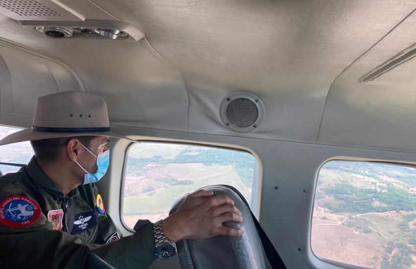 Patrullajes aéreos y terrestres reforzaron la seguridad en época de vacaciones en el oriente colombiano