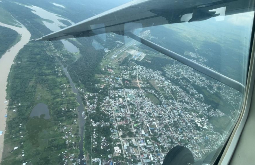 Puestos de control y reconocimiento aéreo en el Amazonas, brindan mayor seguridad para el departamento