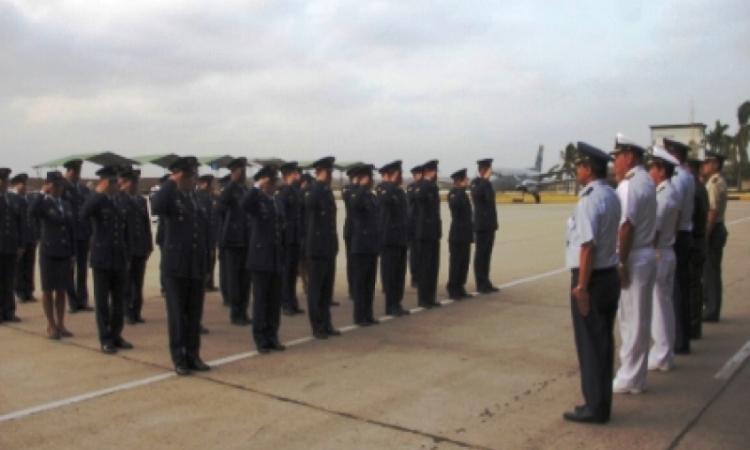 43 suboficiales de la Fuerza Aérea Colombiana fueron ascendidos en el Comando Aéreo de Combate No.3