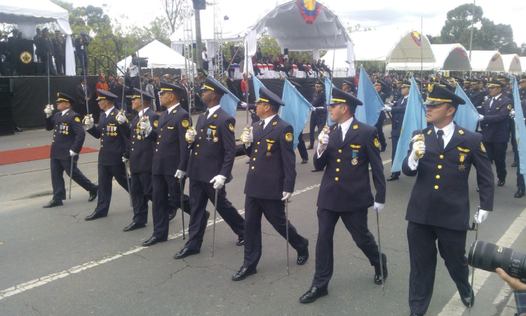 Imponente Desfile de las Fuerzas Armadas en Bogotá 