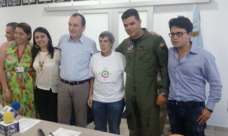 Innovador proyecto en La Macarena está realizando la Fuerza Aérea junto a entidades estatales y privadas