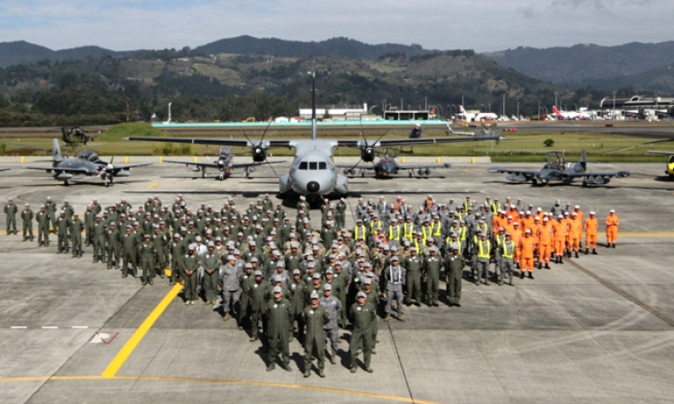 Force Aérienne Colombienne avec le plus haut taux d’acceptabilité