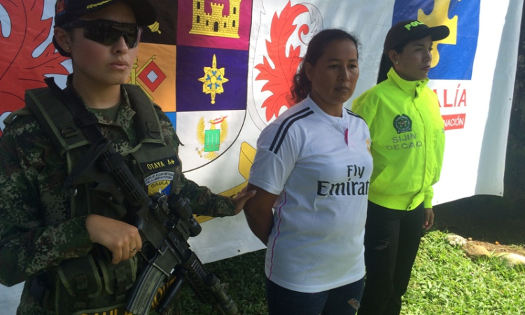 Capturada veterana terrorista del Bloque Sur de las Farc en Caquetá