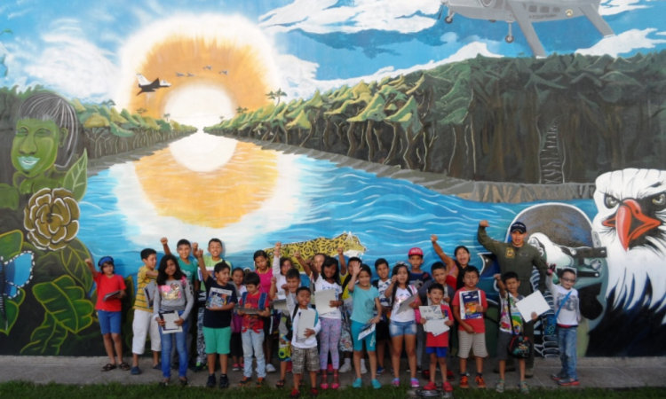 Grupo Aéreo del Amazonas recibe la visita del Jardín Infantil San José de Leticia