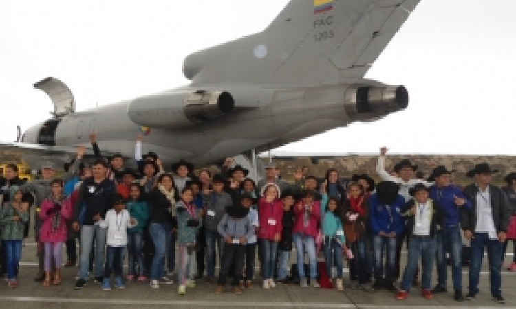 Niños casanareños llegaron a Bogotá para cumplir su sueño