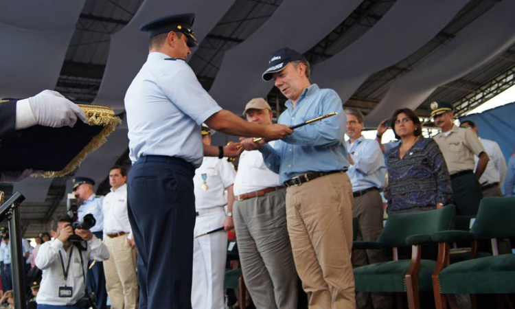 Ceremonia 96 años Fuerza Aérea Colombiana