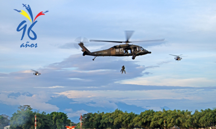 Fuerza Aérea continúa en el corazón de los colombianos con un 85% de Favorabilidad