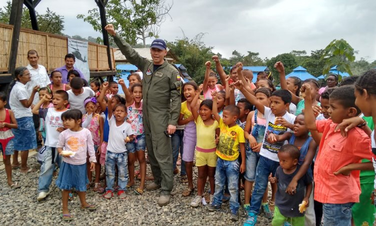 Fuerza Aérea Colombiana se prepara para llenar de alegría y esperanza a los habitantes de Anorí