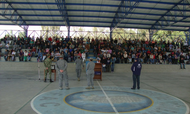 Nuevos soldados se incorporan para prestar su servicio militar