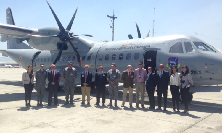 CATAM recibe avión C-295 después del Mantenimiento Mayor