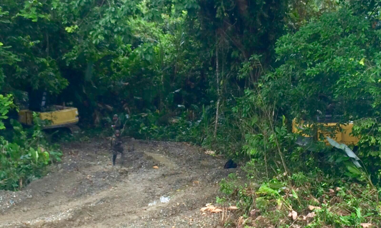 Contundente operación contra la minería ilegal en Buenaventura 