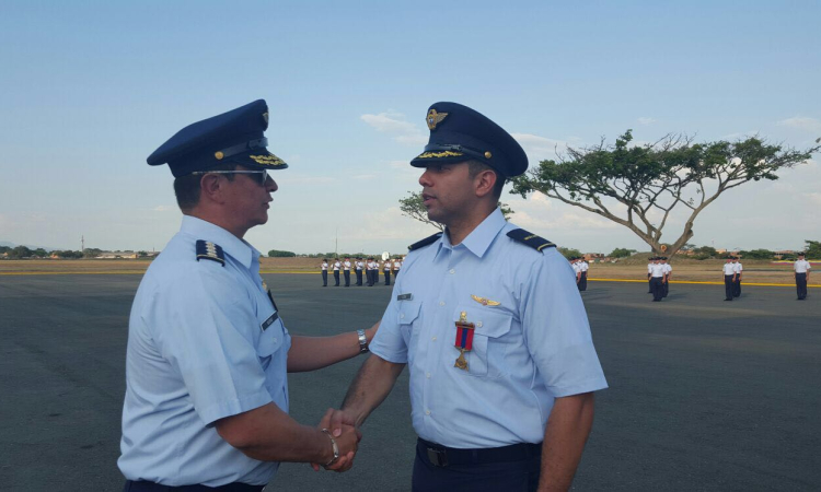 Ceremonia de Aniversario Comando Aéreo de Combate No. 7 