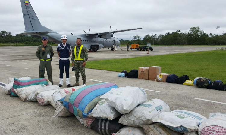 Fuerza Aérea Colombiana ratifica su compromiso con el Amazonas