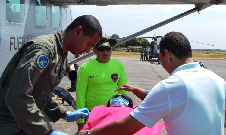 Paciente con malaria fue trasladada por la Fuerza Aérea desde Vichada