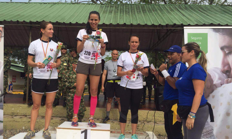 Fuerza Aérea participó en la carrera 5k en el Fuerte Militar de Tolemaida