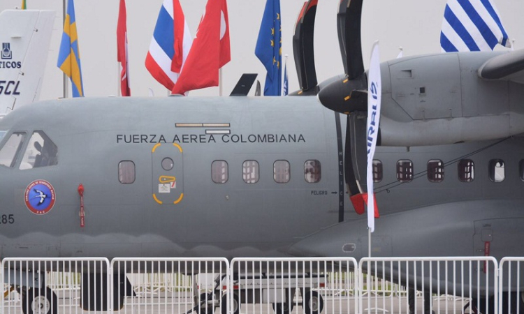 Sobresaliente participación del C-295 de la Fuerza Aérea Colombiana en Chile