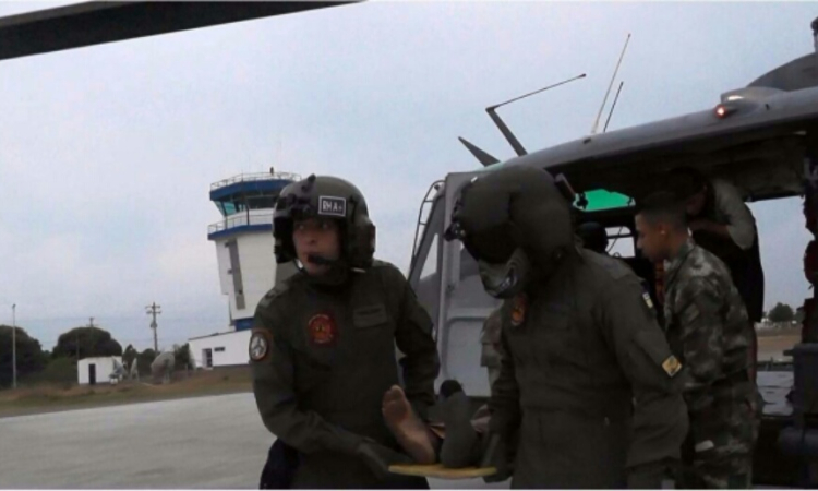 Fuerza Aérea Colombiana salva la vida de vichadense 