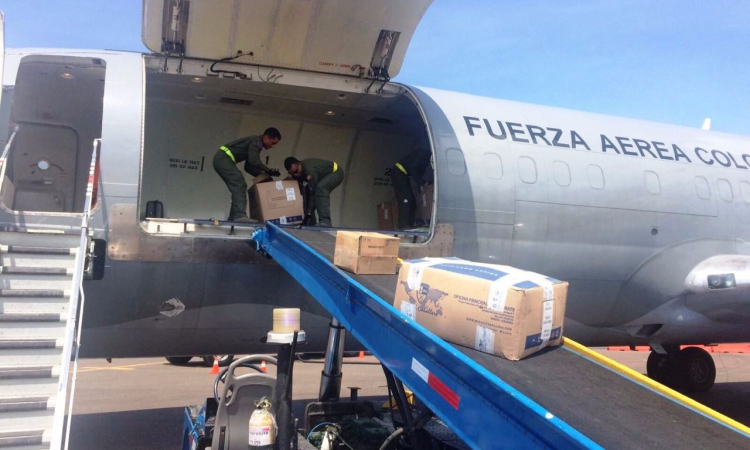 Fuerza Aérea Colombiana continúa desplegando sus alas hasta Ecuador 