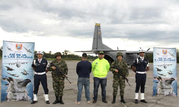 Capturado alias "Jhony" sindicado de tráfico ilegal de personas en el Amazonas