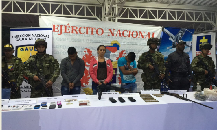 Capturada alias "Nancy" cabecilla del Eln en el Cauca 