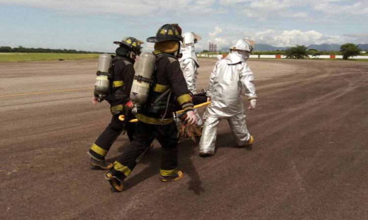 Culminó simulacro de accidente aéreo en Aeropuerto de Yopal 