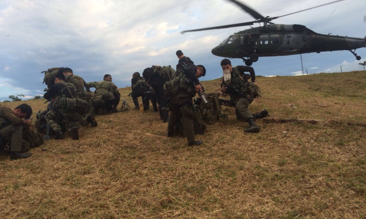 Otro contundente golpe de las Fuerzas Militares y la Policía Nacional contra el Eln en Chocó