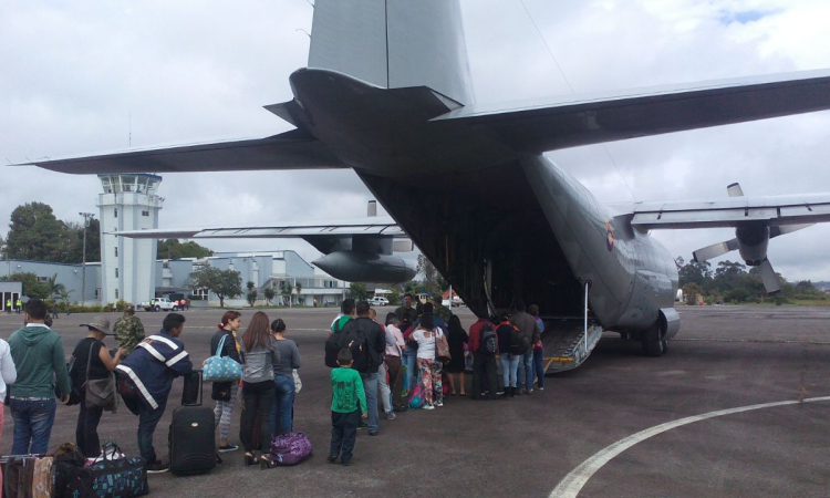 Aeronaves de CATAM realizan puente aéreo entre Popayán y Cali