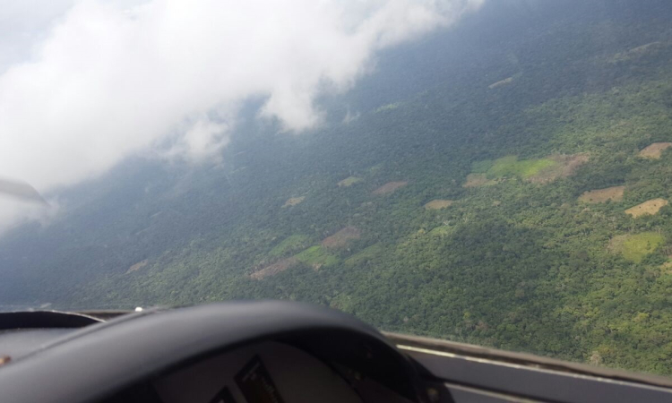 Fuerza Aérea continúa la búsqueda de avión desaparecido