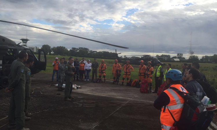 Fuerza Aérea lidera misión de rescate 