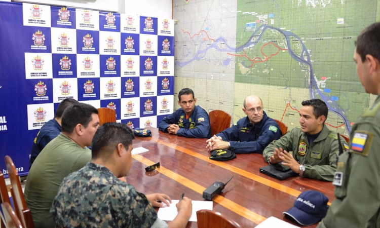 II Ejercicio combinado de interdicción en el río Amazonas  