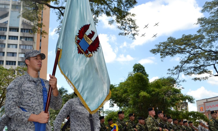 Aviones de la Fuerza Aérea, presentes en conmemoración de la Batalla de Boyacá