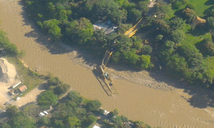 Fuerza Aérea realiza misiones de vigilancia y reconocimiento sobre el río Charte