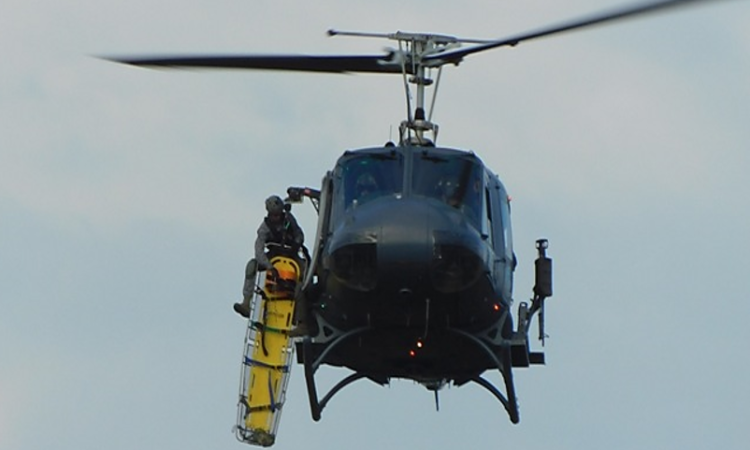 Rescatistas de la Fuerza Aérea fortalecen su entrenamiento 