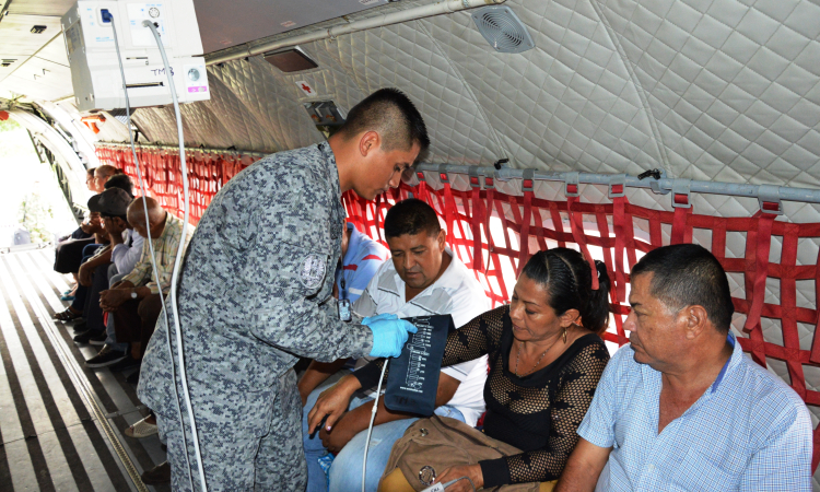 23 pacientes renales fueron trasladados en vuelo humanitario desde Arauca