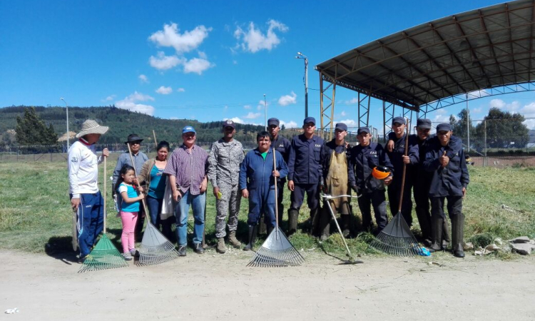 Base Aérea de Madrid trabaja de la mano con la comunidad del barrio San Carlos