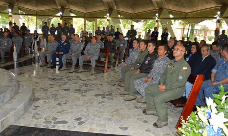 Eucaristía en acción de gracias por la tripulación del Hércules C-130 FAC 1014