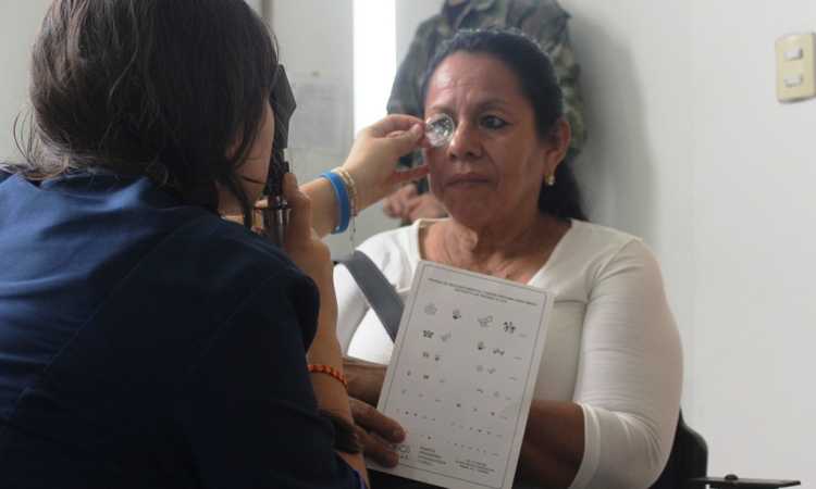 Las alas de esperanza llegaron al CACOM-4 con una jornada de salud visual 