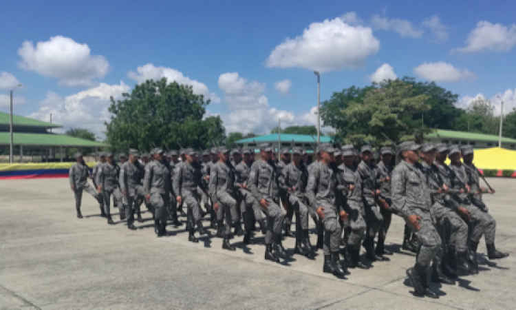 Fuerza Aérea Colombiana fortalece la seguridad en el municipio de La Dorada, Caldas