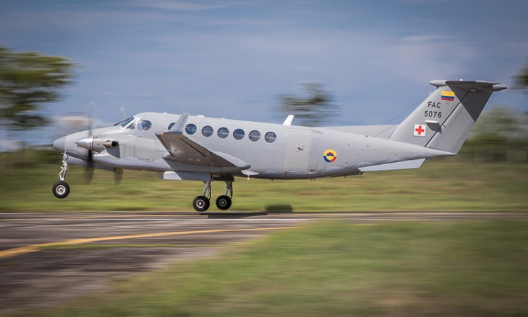 Fuerza Aérea Colombiana rescata sobreviviente de accidente aéreo en Puerto Carreño