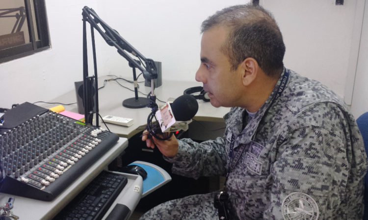 Emisora 92.3 FM de la Fuerza Aérea un canal de comunicación en el Vichada