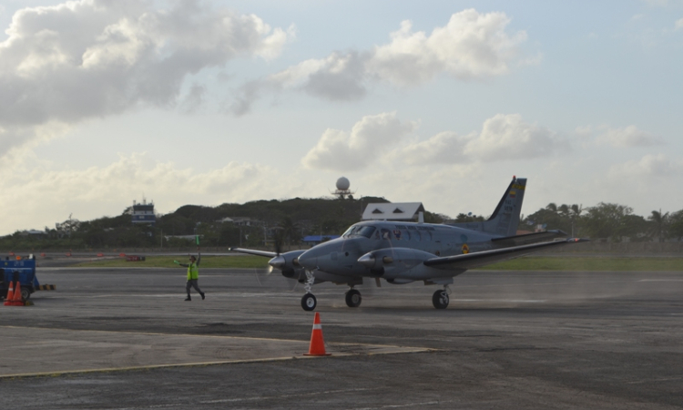 Regresa el C-90 al Grupo Aéreo del Caribe