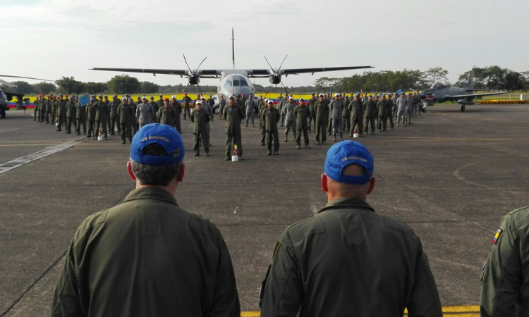 Fuerza Aérea entrena todo su poder aéreo en la Orinoquía