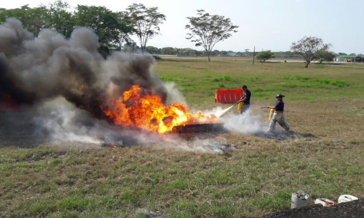 Cacom No. 1 capacita a organismos de socorro de La Dorada y Puerto Salgar