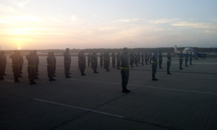 Comando Aéreo de Combate No. 3 desarrolló campaña de seguridad "Objetivo Cero"