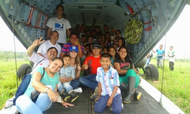 Educación satelital llega a Caquetá gracias al apoyo de la Fuerza Aérea