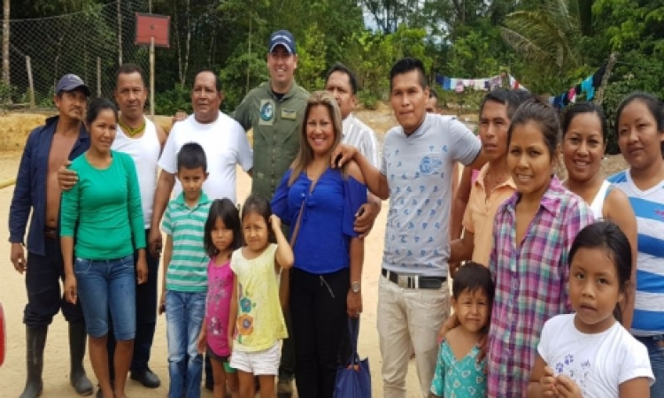 Fuerza Aérea estrechó lazos de unión con comunidad indígena