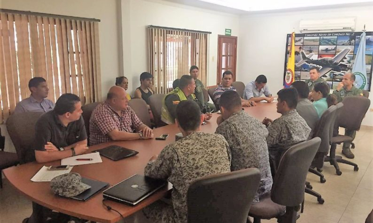 Fuerza Aérea fortalece seguridad en el departamento del Meta