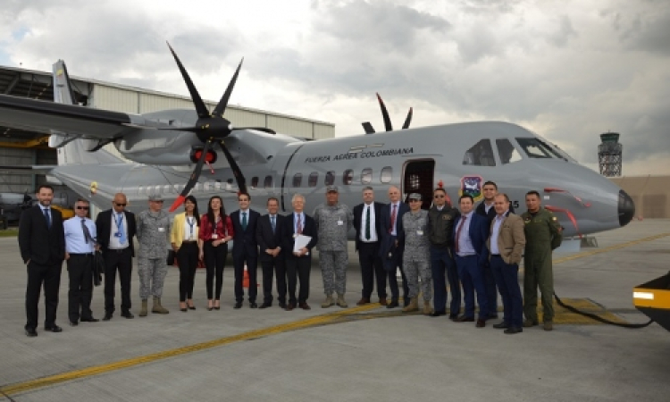 Avión Casa 295 regresa a CATAM después de Mantenimiento Mayor